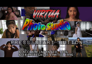 Virtua Photostudio screenshot 3 for Sega Saturn